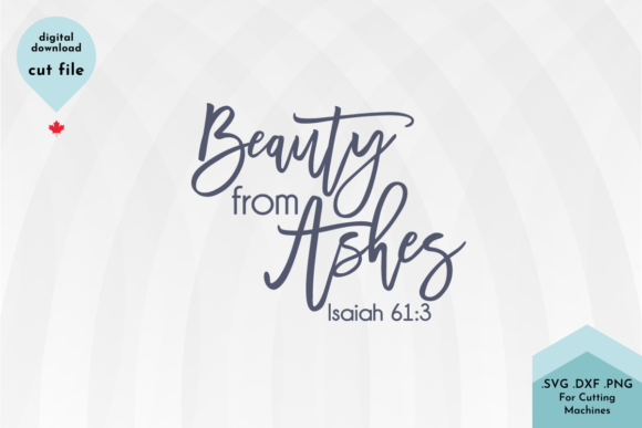 Beauty from Ashes Christian: A Display Font with Soul