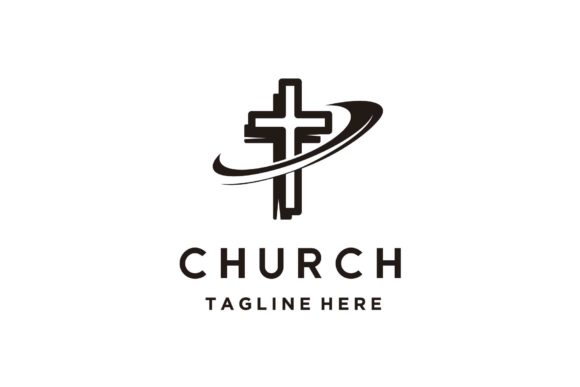 Christian Cross Church Logo Design Icon: Crafting a Visual Identity That Speaks to Faith