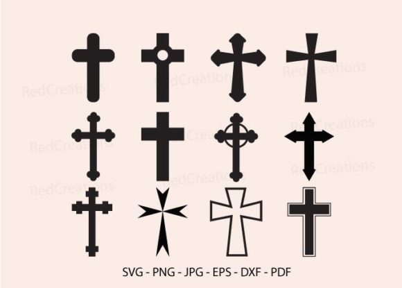 Christian Crosses Clipart: A Versatile Resource for Personal and Professional Projects