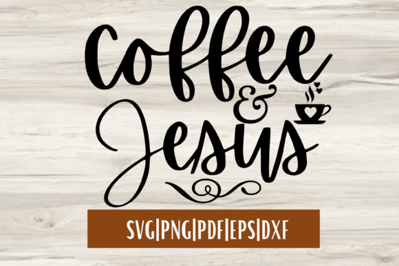 Coffee Jesus SVG Quote: A Bold New Voice in Display Typography