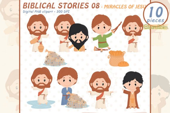 Miracles of Jesus: A Design Perspective on Visual Storytelling
