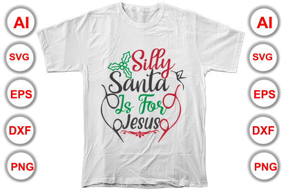 The Art and Appeal of Christmas Santa T-Shirt Design