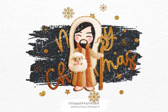 The Art of Christmas Sublimation: Weaving the Imagery of Jesus and Sheep into Festive Designs