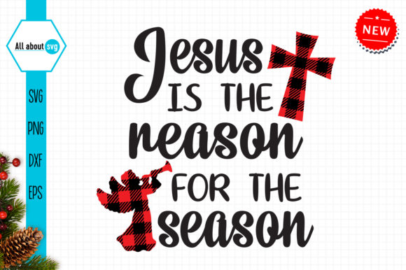 Using the Jesus is the Reason for the Season SVG in Your Creative Projects